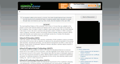 Desktop Screenshot of ignouzone.com